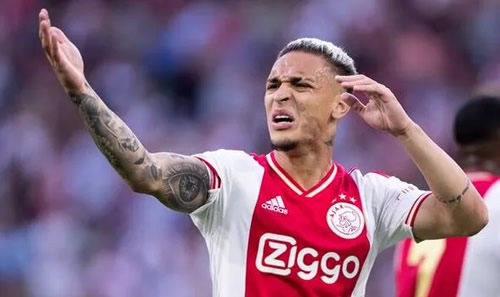 Antony 'refuses to play' for Ajax as Man Utd target continues strike in bid to force move