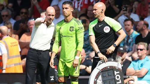 Man United planning for Cristiano Ronaldo stay - Erik Ten Hag