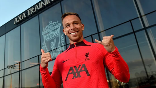 Liverpool complete deadline day Arthur Melo loan signing from Juventus