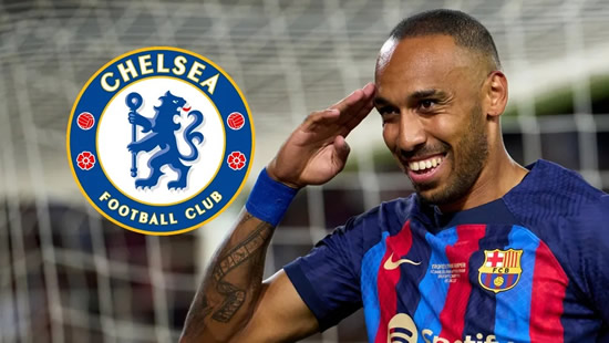 Chelsea complete £10m Aubameyang transfer as ex-Arsenal star returns to England from Barcelona