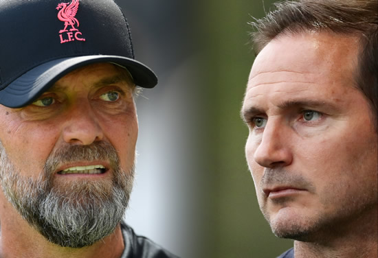 MERSEY SIDELINES Everton vs Liverpool derby set for fireworks in the dugouts as under-pressure Lampard faces enigmatic Klopp