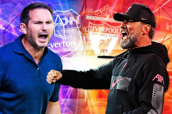 MERSEY SIDELINES Everton vs Liverpool derby set for fireworks in the dugouts as under-pressure Lampard faces enigmatic Klopp