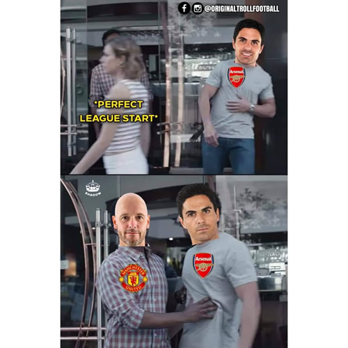 7M Daily Laugh - (5th) Man Utd 3-1 Arsenal (1st)