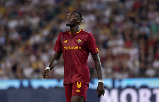 WASTED JOURNEY Gareth Southgate watches Tammy Abraham fire blank as Jose Mourinho’s Roma are thrashed at Udinese