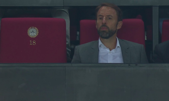 WASTED JOURNEY Gareth Southgate watches Tammy Abraham fire blank as Jose Mourinho’s Roma are thrashed at Udinese