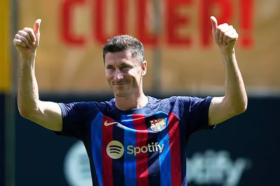 Barcelona can terminate Lewandowski's contract if he doesn't play enough games