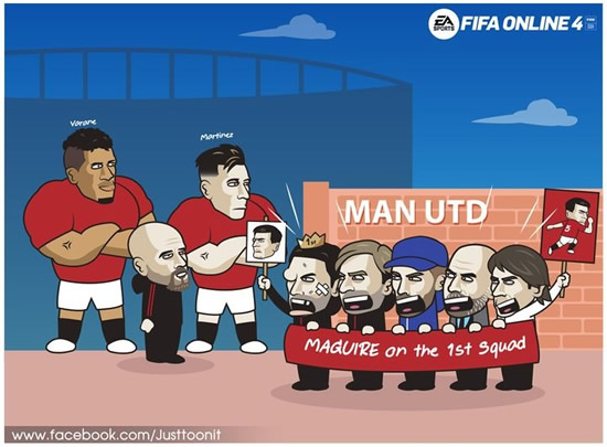 7M Daily Laugh - We need Maguire back on the 1st squad !!