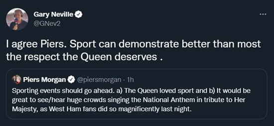 Wrong call, Premier League: Cancelling football after the Queen's death benefits absolutely no one