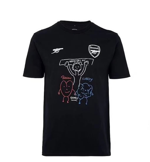 ART OF THE DEAL Arsenal club shop sell out of bizarre £25 T-shirts based on Mikel Arteta’s All Or Nothing speech – with fans divided