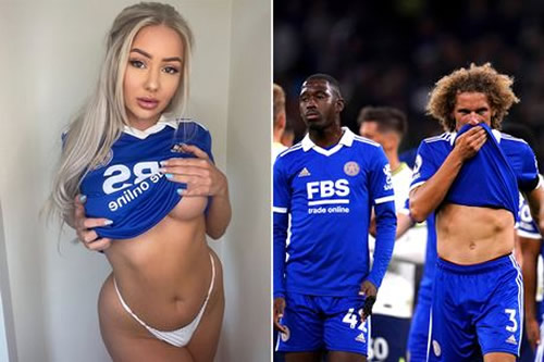 Leicester players blow chance at adult star sending them free racy pics for life
