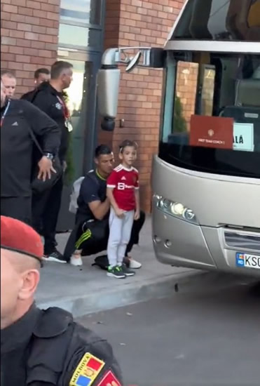 Cristiano Ronaldo hailed after interaction with young Man Utd fan caught on camera