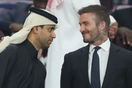 MEGA BECKS David Beckham lands MASSIVE seven-figure pay cheque to front controversial Qatar World Cup ad campaign