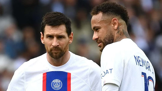 Neymar claims to have experienced 'hell' with Lionel Messi at PSG after failing to 'make history' in France