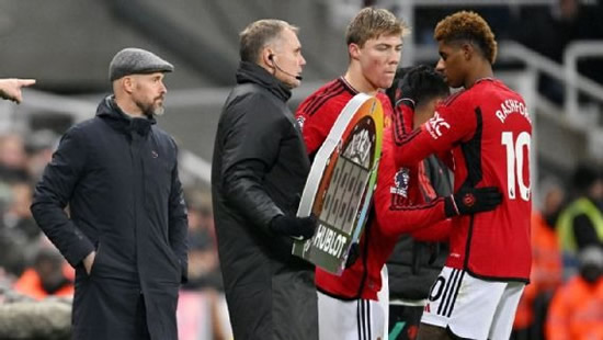 Manchester United will support struggling Rashford - Ten Hag