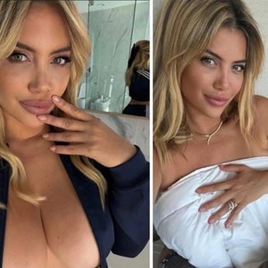 Wanda Nara 惊艳发布不穿胸罩自拍，暗示