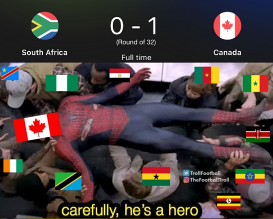 Daily Laugh - All of Africa thanks Canada