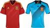 Spain Home & Away Euro 2012 Shirts