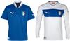 Italy Home & Away Euro 2012 Shirts