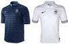French Home & Away Euro 2012 Shirts