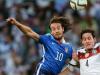 Sebastian Rudy and Diskerud challenge for a header