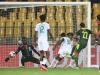 Abdou Diallo grabbed the opener with a snap shot from a corner Credit: AFP