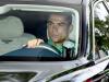 Cristiano Ronaldo drives himself into work Credit: Zenpix