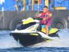 PSG star Kylian Mbappe has been whizzing around the Mediterranean on a jet ski