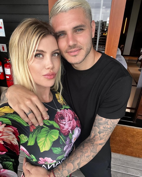 GIVE ME MAUR Busty Wanda Nara leaves little to imagination in lingerie as  she wows fans after split from Mauro Icardi - 7M sport