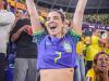 Duda Fournier is Lucas Pacqueta's biggest fan - and the stunning brunette is never far from the stadium when the Brazilian is taking on defences.