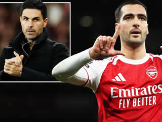 Arsenal 2 Brentford 0: Merino and Saka keep up Gunners’ title charge but double injury mars game