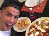 He said the Manchester United legend eat a balanced diet focused on protein and vegetables